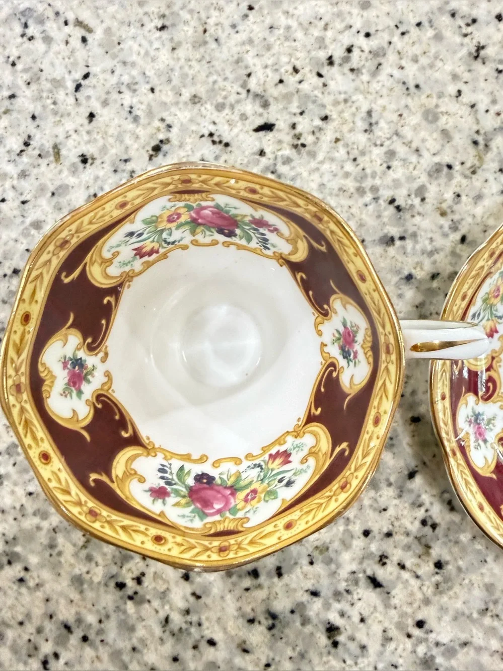 Royal Albert Lady Hamilton teacup and saucer